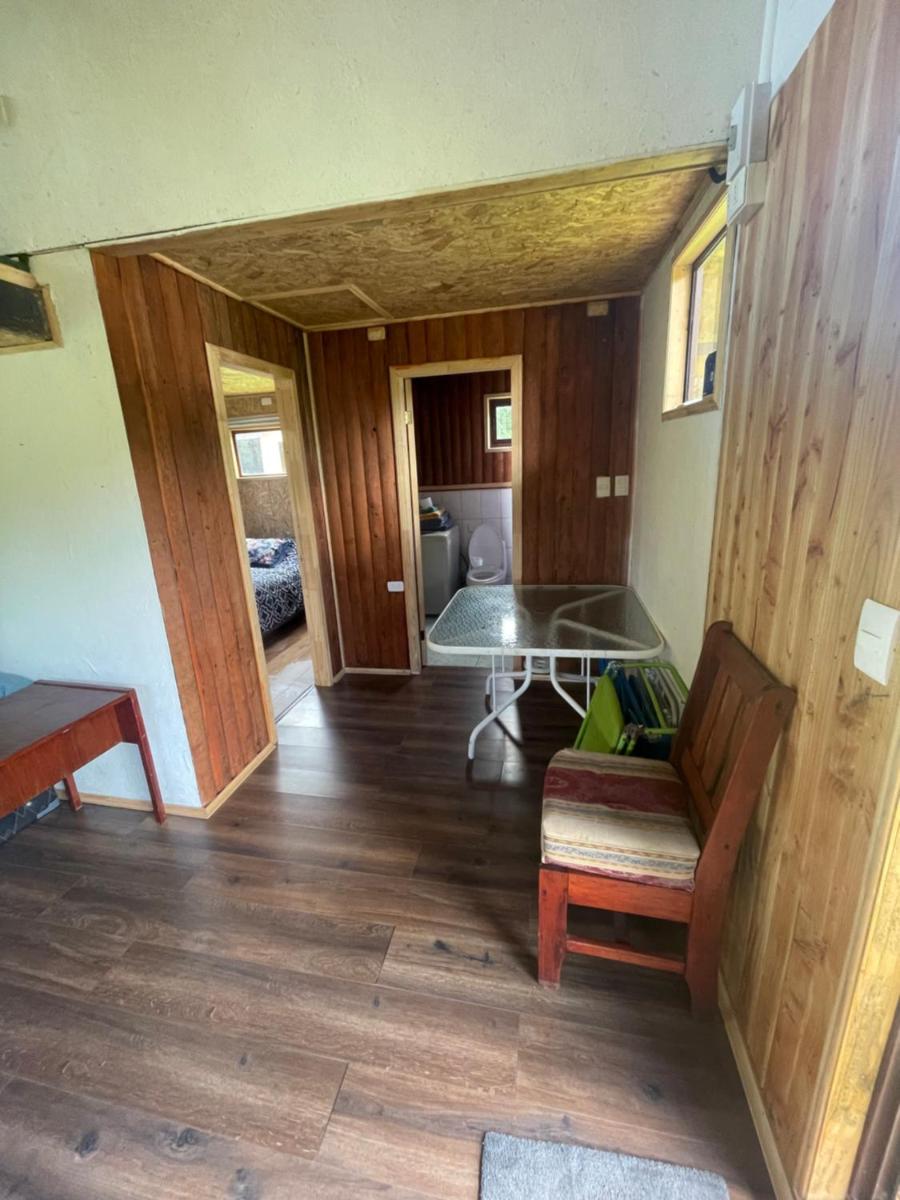 Cabaña con acceso a tinaja