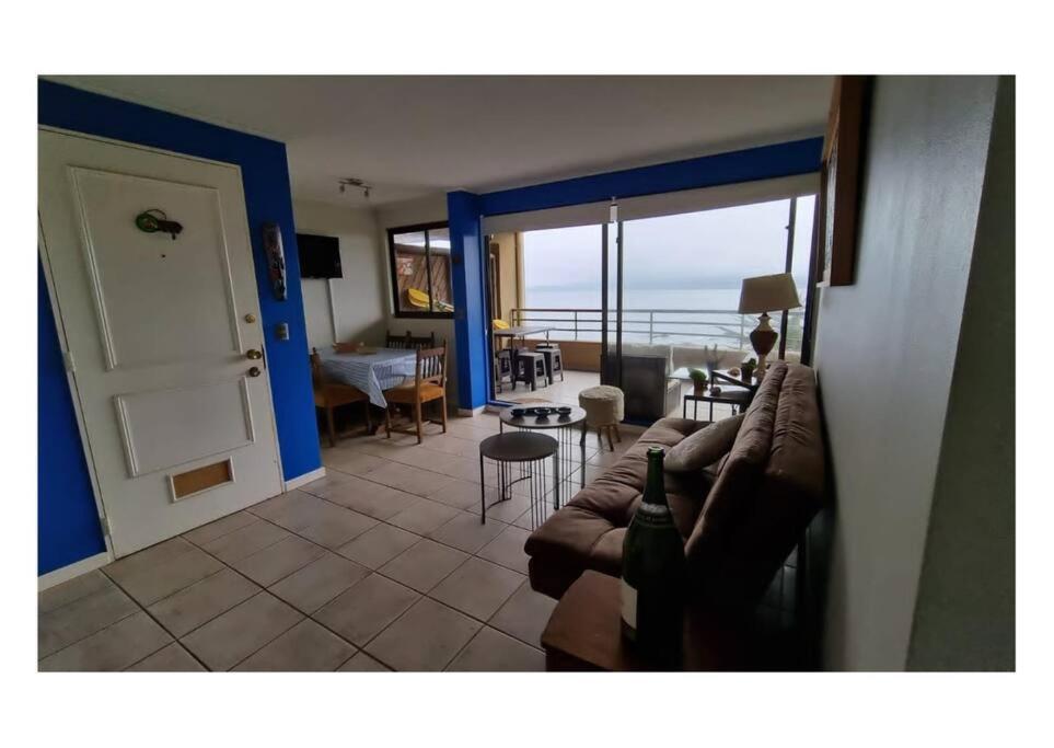 Departamento en arriendo condominio Playa Cau Cau en Horcon