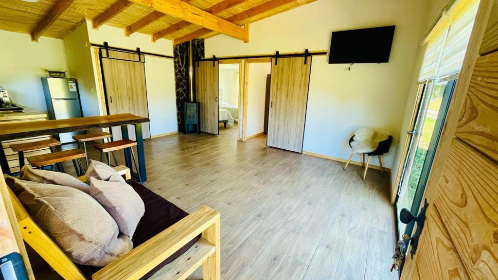 Hermosas Cabañas en Curacautín con tinaja incluida M