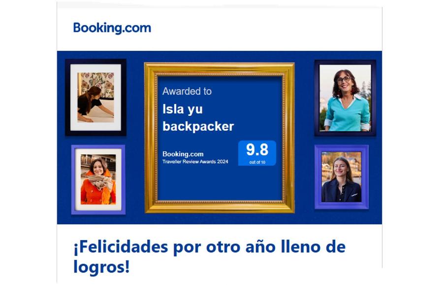 Isla yu backpacker