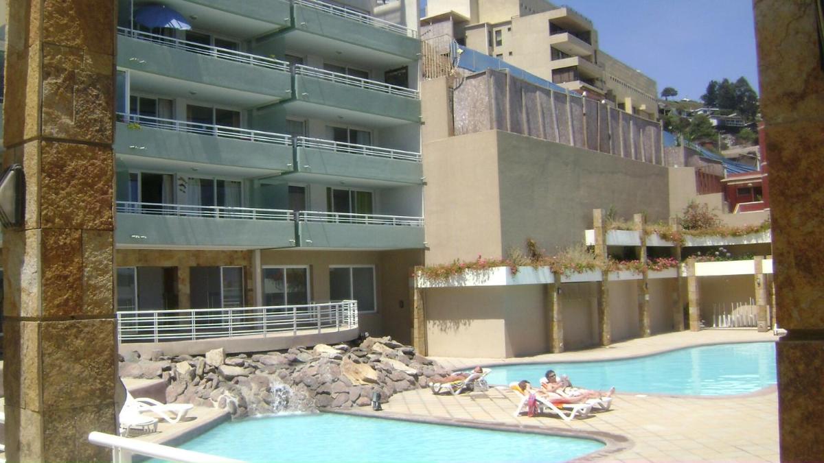 Reñaca av Borgoño wi fi -piscina - estacionamiento 9710-97-899