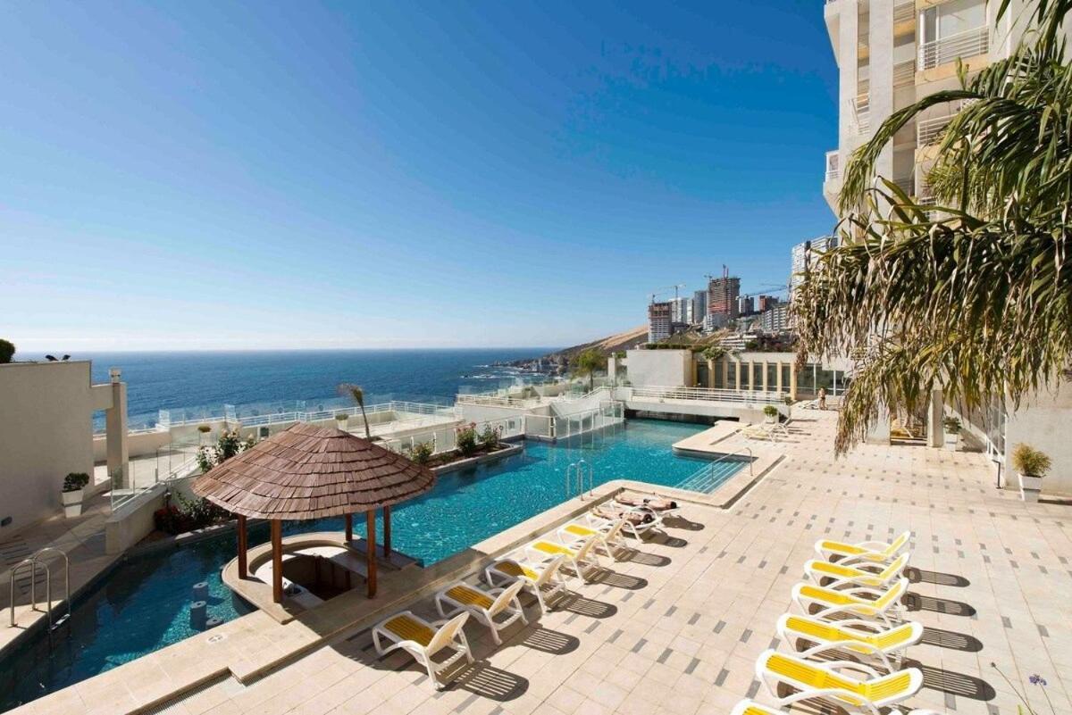 Wonderful sea view Euromarina building, Reñaca Cochoa
